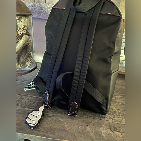 Super Rare!! Coach X Disney Mickey Mouse Patches Backpack - Picture 7 of 11